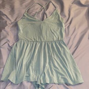 Forever 21 Mint Green Romper